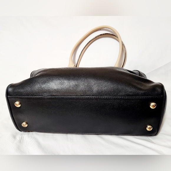 Michael Kors Jet Set Saffiano Shoulder Tote Bag Black - Picture 8 of 14